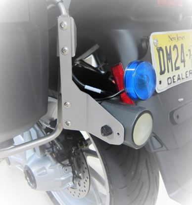 Picture of K52 Kustom Raptor Ka / MPH Bee III Rear Antenna Mount (RT-P 2015-2024), Single Bolt Long