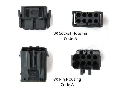 Picture of 8X BMW Pins & Socket Housing 2.5mm K26 Models