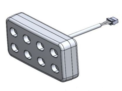 Picture of 8X Emergency Light R/B JST