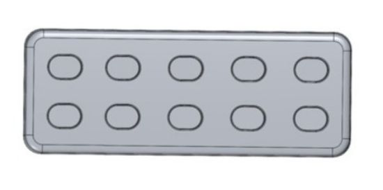Picture of 10X Emergency Light R/B JST