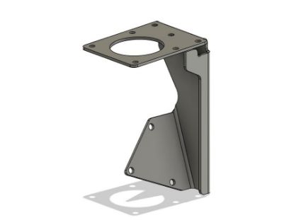 Picture of KA3 Lidar Gun Holster Mount (R 1300 RT-P 2026+), Left-Handed
