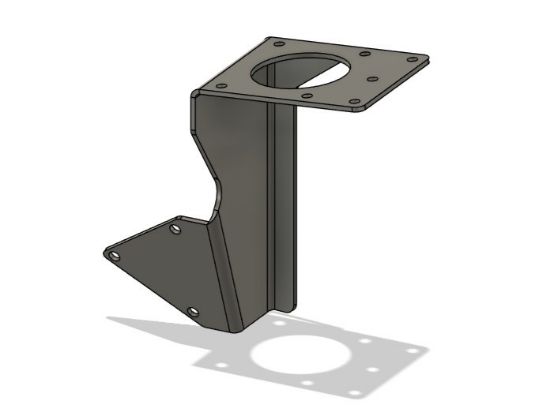 Picture of KA3 RH Lidar Gun Holster Mount (R 1300 RT-P 2026+) Exchange Program