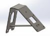 Picture of K26 Lidar Gun Holster Mount (R 1200 RT-P 2006-2014), Ambidextrous